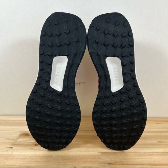 New Adidas UBOUNCE DNA running shoes womens 8.5 Orbit Grey Core Black Purple - Picture 8 of 11